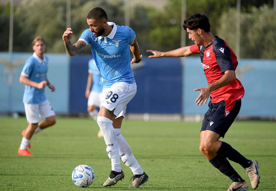 Momen Pertandingan Persahabatan Napoli dan Lazio pramusim