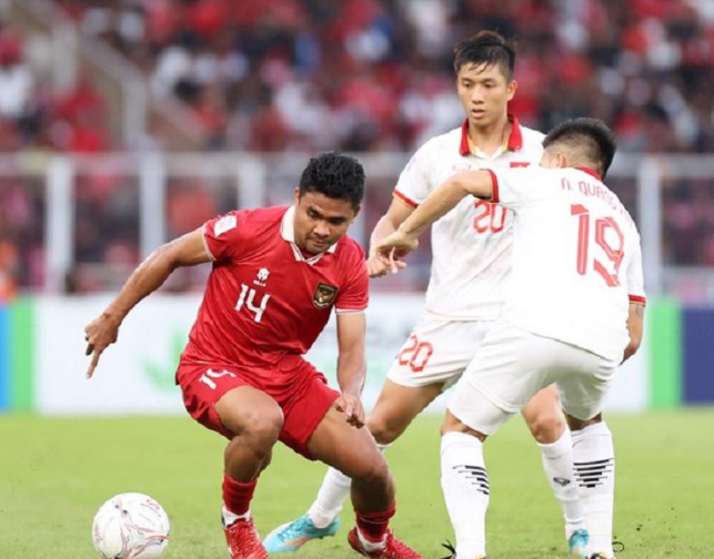 Pertandingan Indonesia vs Vietnam Piala ASEAN 2026 di Stadion Pakansari.