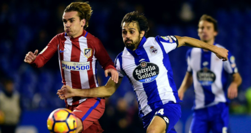 Pemain Atlético Madrid dalam ATM vs Deportivo La Coruña